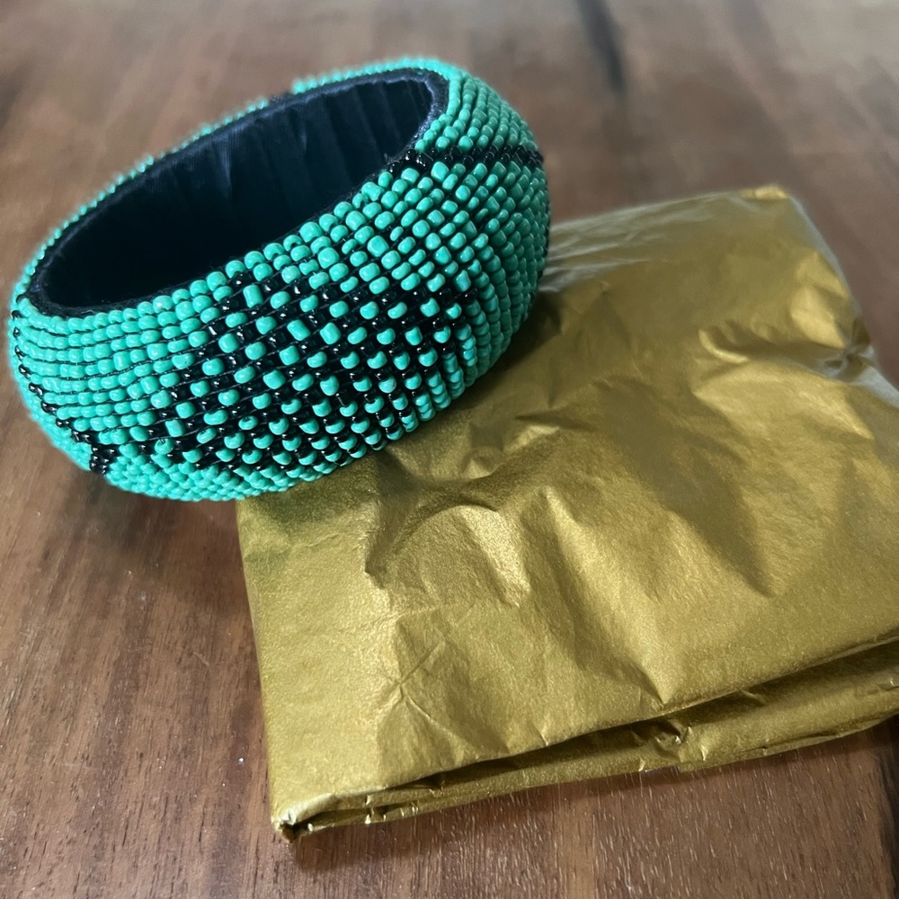 Vintage Turquoise Beaded Bracelet